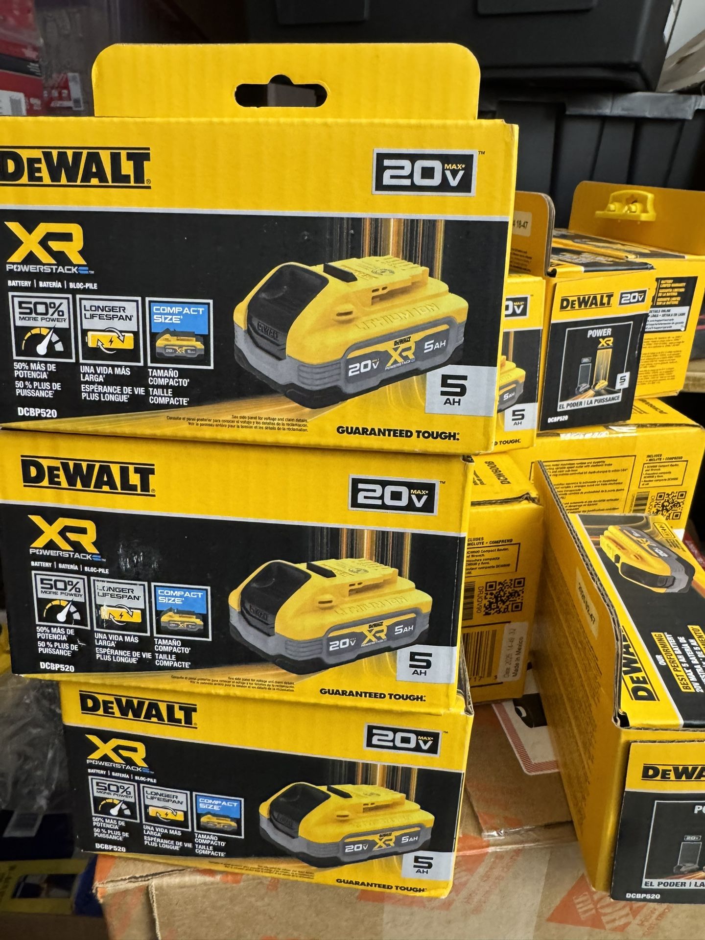 Dewalt Powerstack 5.0 Ah Batteries