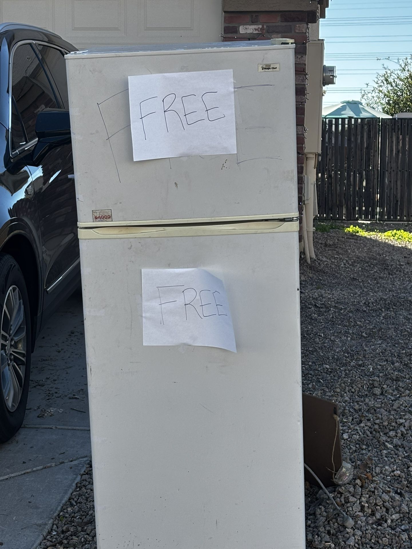Free Garage Refrigerator
