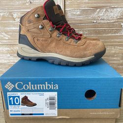 Nice! Columbia Boots Women's 10 Newton Ridge Amped WP BL4552-286 Hiking Shoes.   These were worn only 1 time! Don’t have much use for them and still i