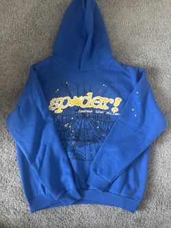 Sp5der TC Hoodie Blue (Best Offer)