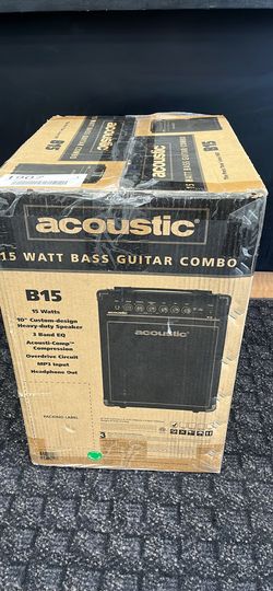 BRAN NEW Acoustic base amp B15(2137)