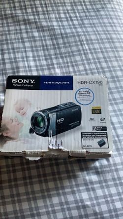 CAMERA SONY AND TRIPOD