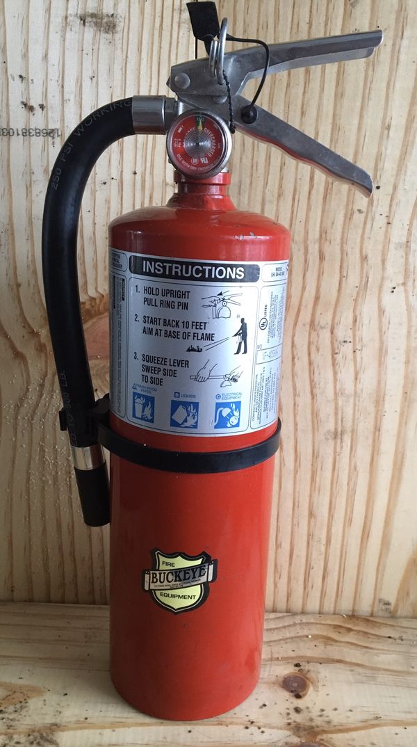 Buckeye 5lbs Fire Extinguisher for Sale in Arlington, TX OfferUp
