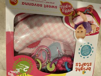 Baby play blanket with toys NEW