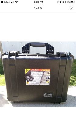 Pelican case 1550 waterproof, airtight
