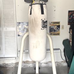 Heavy Bag/Speed Bag Combo With Metal Stand