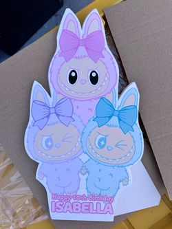 Labubu Birthday decorations