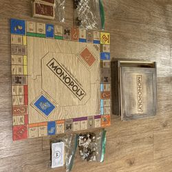 Monopoly Wooden Puzzle Board 