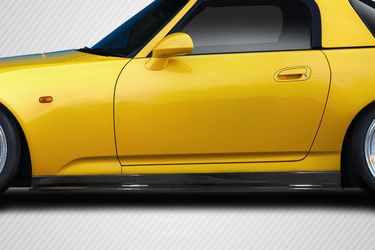 Blemished 2000-2009 Honda S2000 Carbon Creations Type JS Side Skirts Rocker Panels - 2 Piece