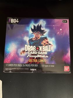 Dragon ball z FB04 booster box