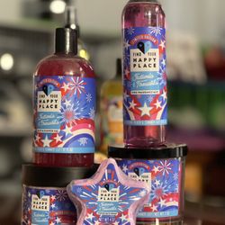 Red, White, and Blue Body Set 