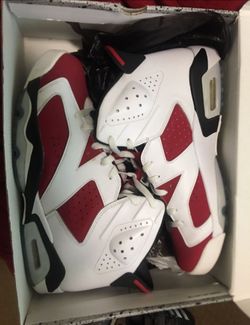 Air Jordan 6 Carmine Sneakers