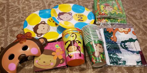 Mixed Monkey Party Supplies