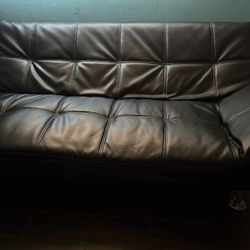 Leather Futon 