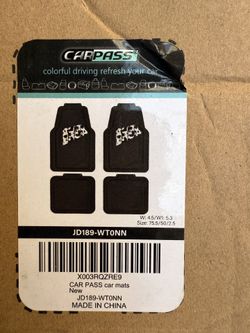 Carpass cow print mats