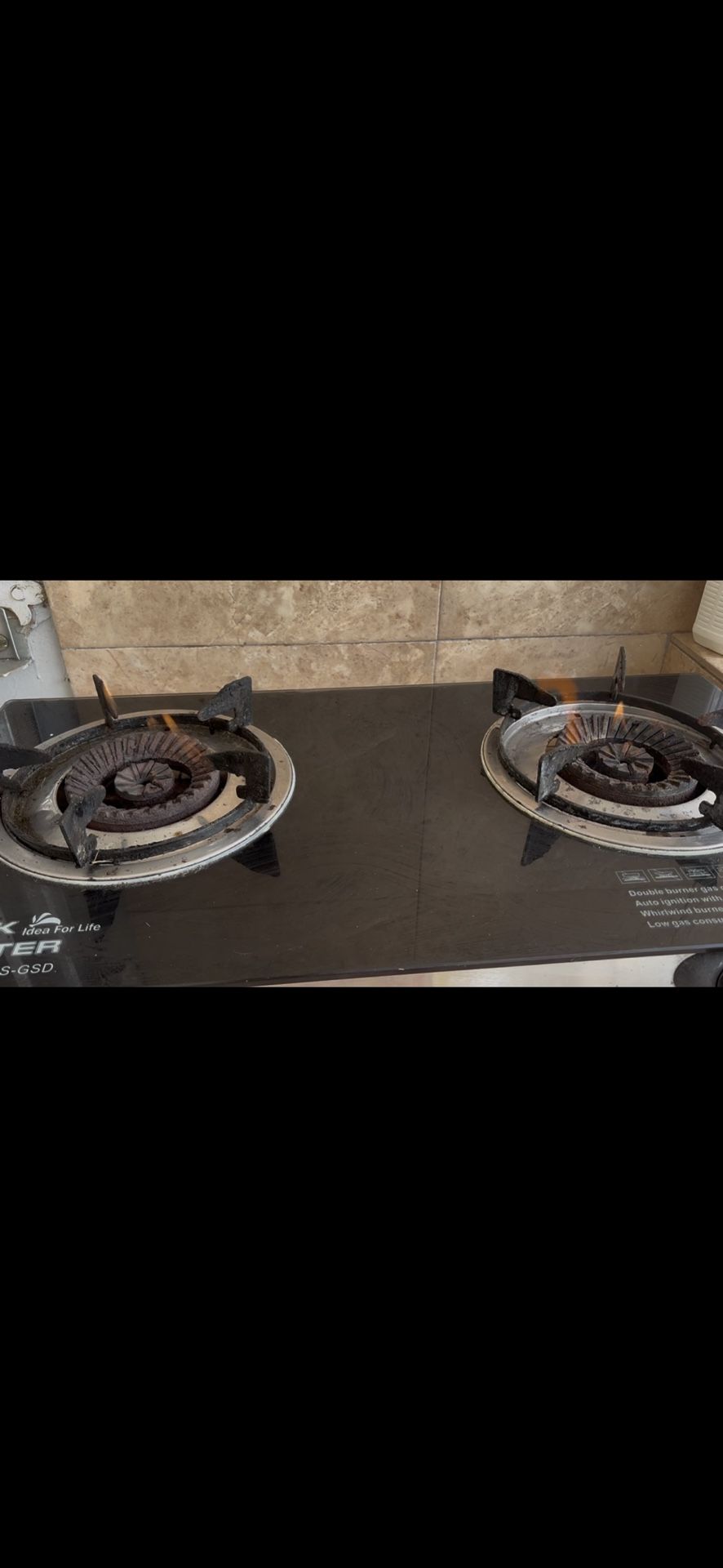 Cocina De Gas Doble Hornilla