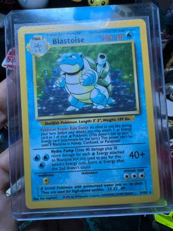 Blastiose base set holo