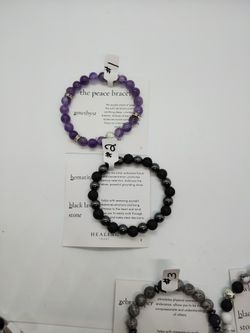 Healing Bracelets With Lavender Oil