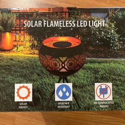 Solar frameless LED Light