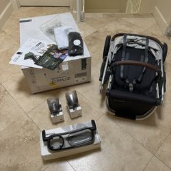 Uppababy Cruz V2 Stella (grey brushed melange) Bundle