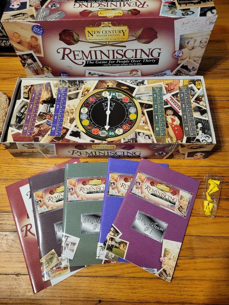 Reminiscing master edition board game