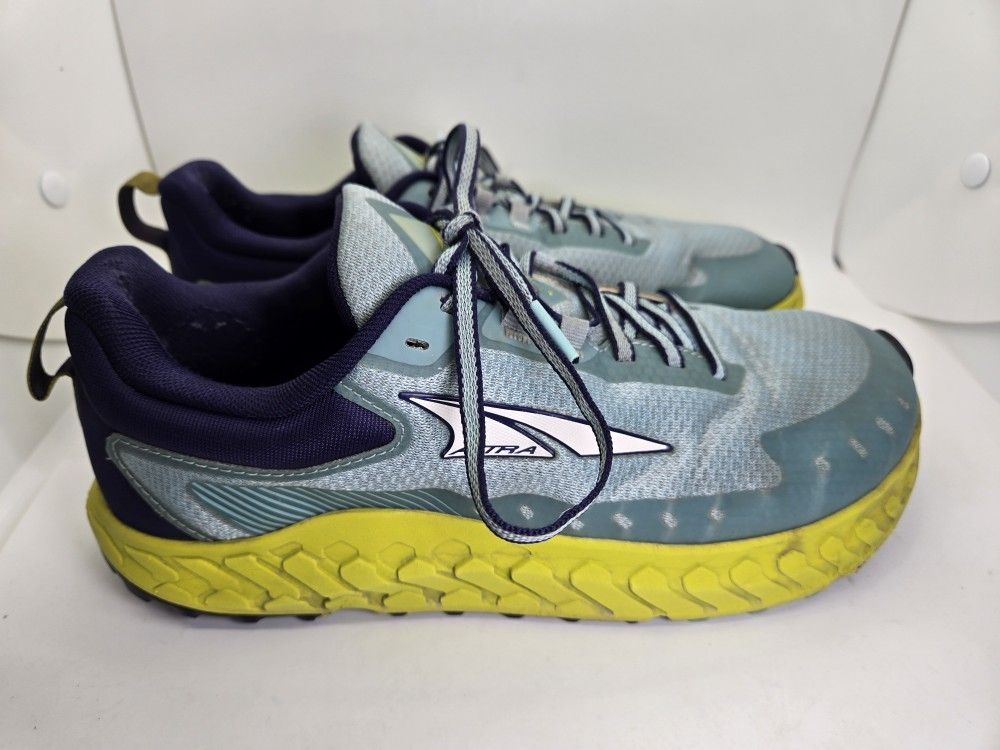 Altra Outroad 2 Trail Shoes Women's 11 Blue Running Hiking Zero Drop Sneakers