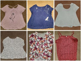 4 American Eagle XXL Tops And 3 Other 2x Tops