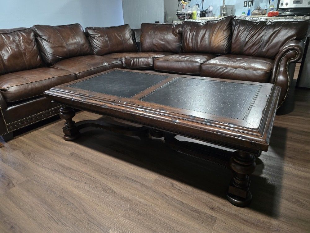 Bernhardt Marquis Cocktail Table And Sectional sofa