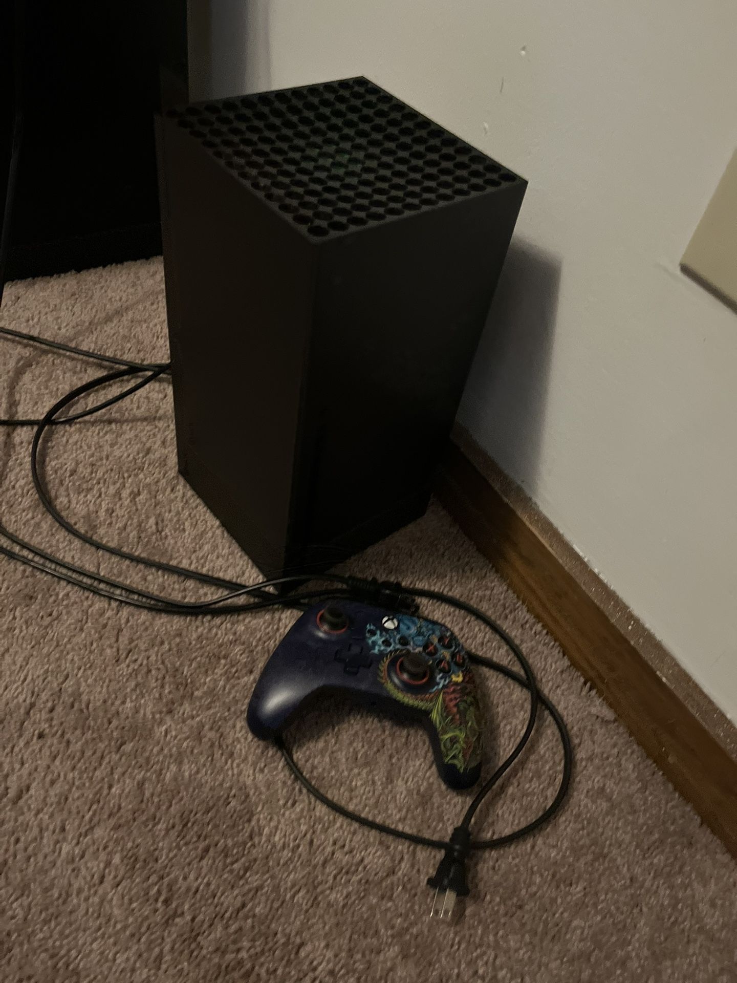 Xbox Series X with Wired Controller.