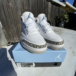 Jordan Retro Unc 3s Size 10.5