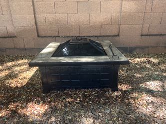 Outdoor Fire Pit Table