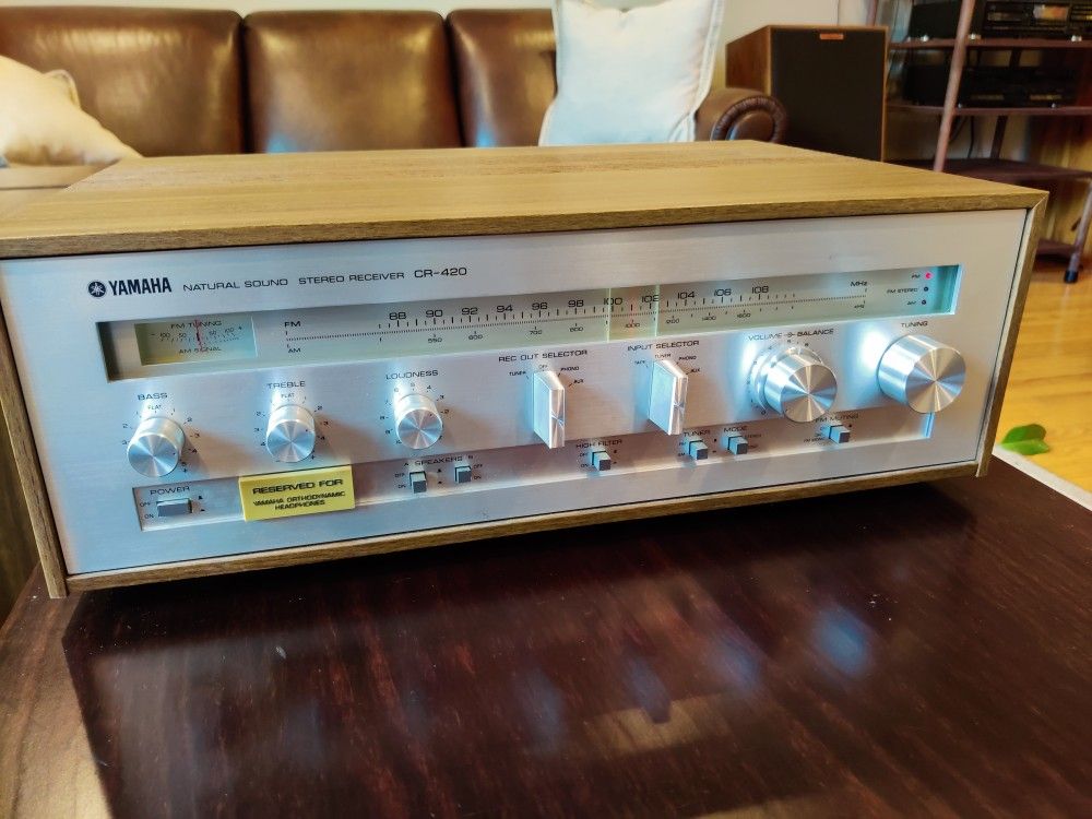 Restored Yamaha CR-420 Stereo Receiver/Amplifier