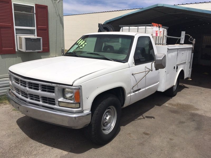 Troca de trabajo Desponchadora silverado pickup