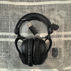 LOGITECH - PRO X 2 HEADSET ( BLACK ) Used