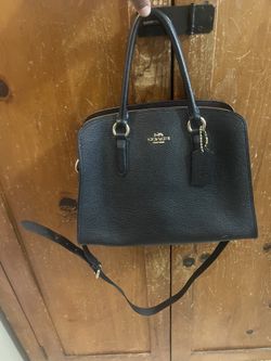 Coach Leather Bag Pebble