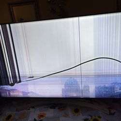 LG 55 Inches - FOR PARTS - BROKEN DISPLAY