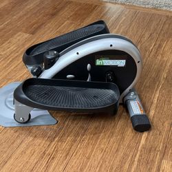 Compact Strider Foot Exercise Machine- Under Desk Elliptical Standing or Seated Fitness Equipment 