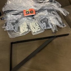 12.. 16 Inch Heavy Duty Shelf Brackets 