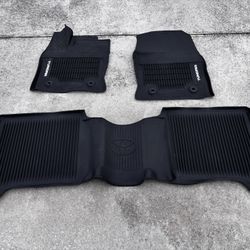 Floor Mats for Toyota Tundra (3rd Generation). OEM All-Weather 