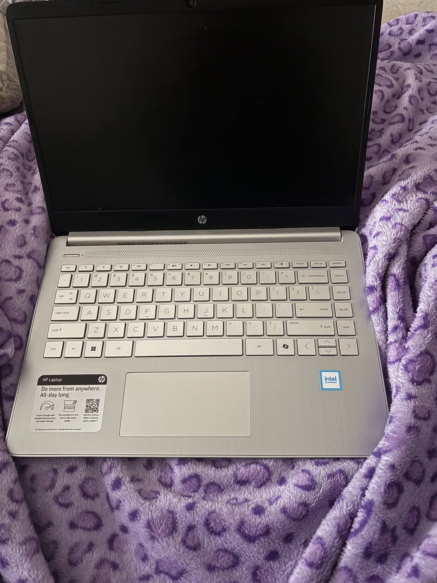 Hp 14 Inch Laptop Grey 