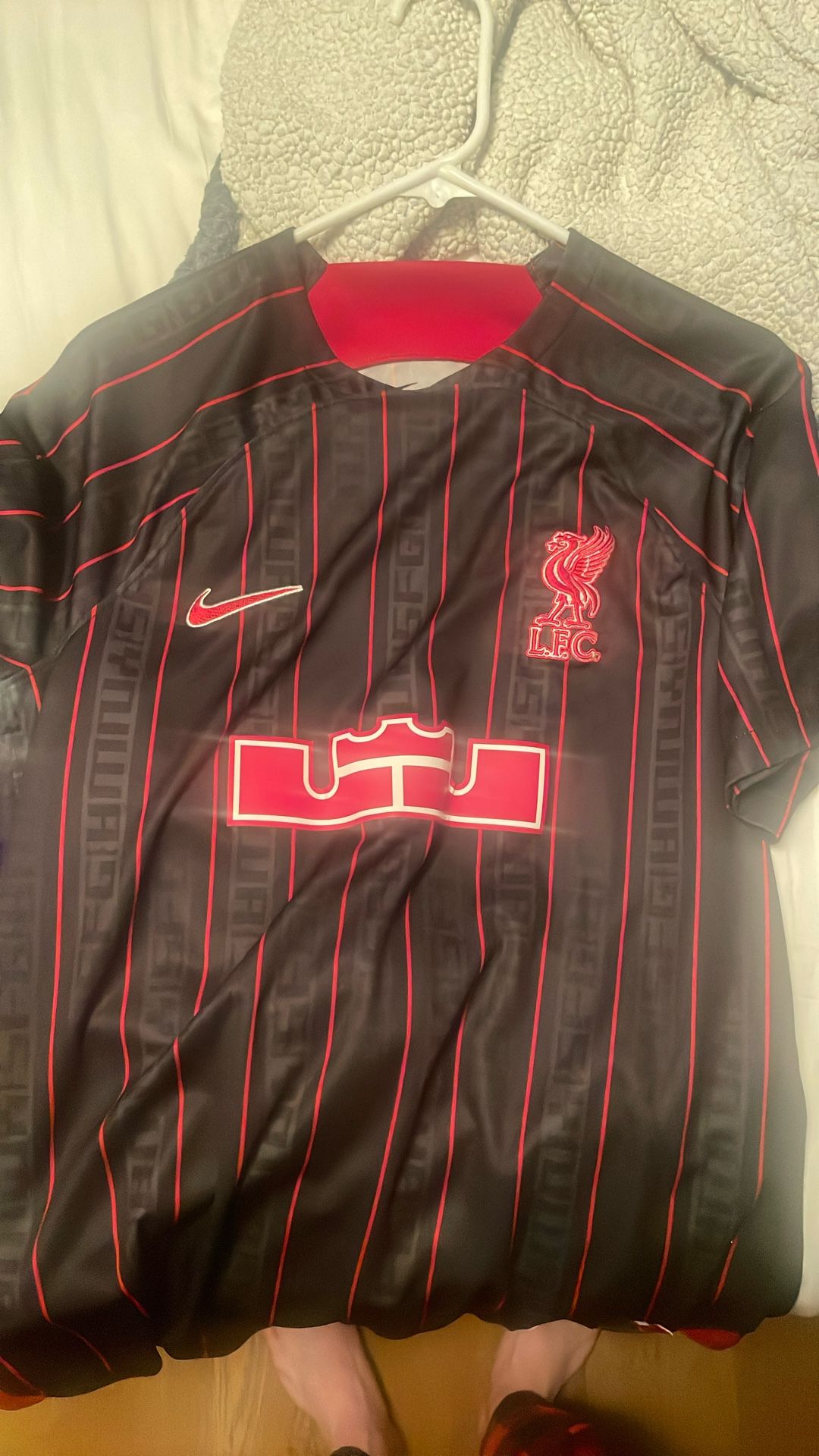 Liverpool X LeBron Collab Jersey