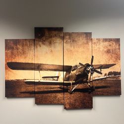 WWII Aviation Canvas Wall Art 