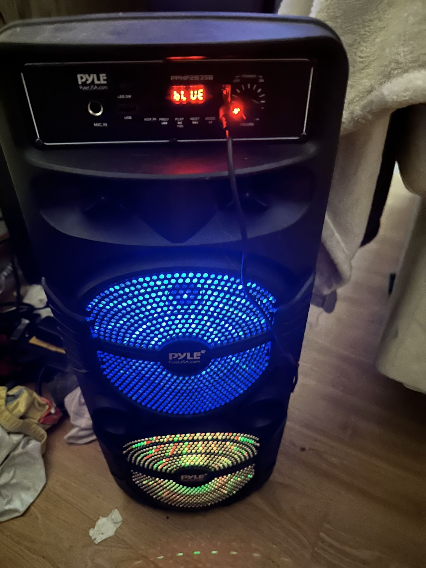 Pyle Bluetooth Speaker If It’s Up It’s Available 