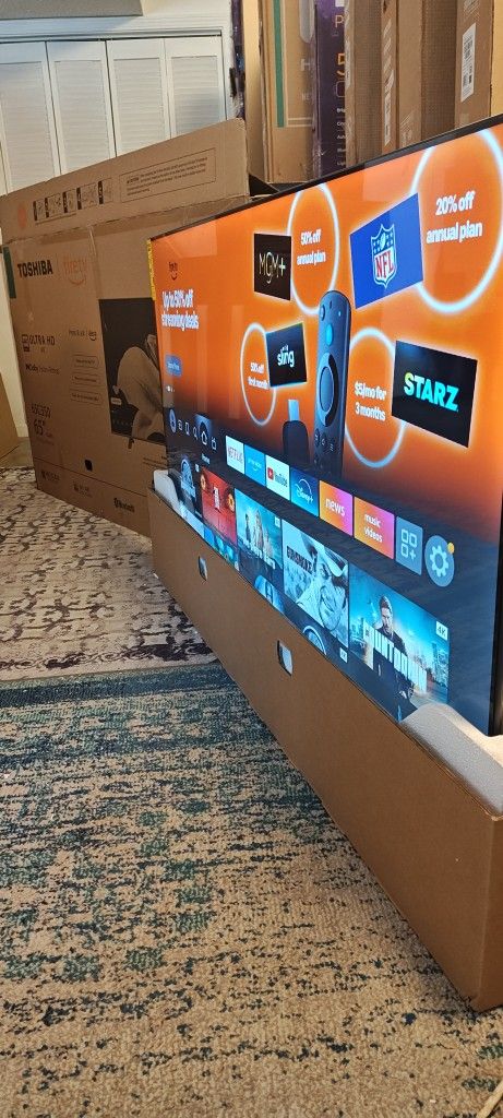 TV 📺 TOSHIBA 65" FIRE EDITION SMART 4K
