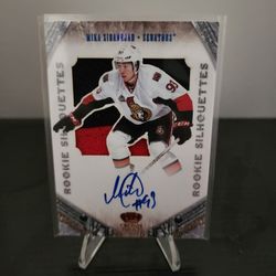 Mika Zibanejad Rookie Silhouettes