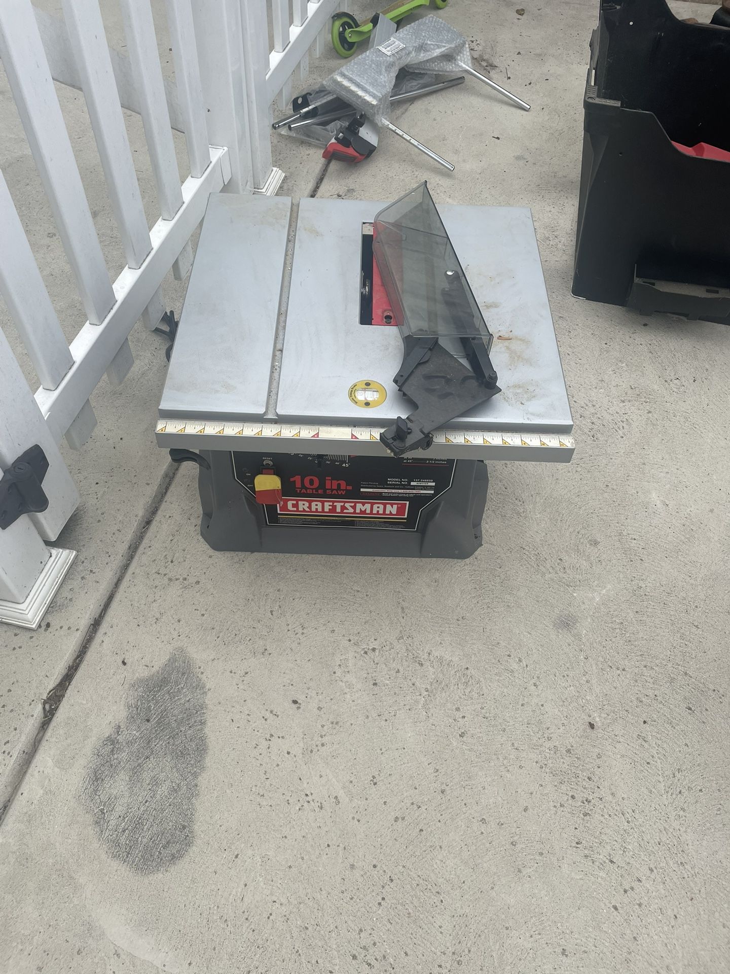 10” Table Saw