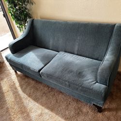 Royal Blue Sofa
