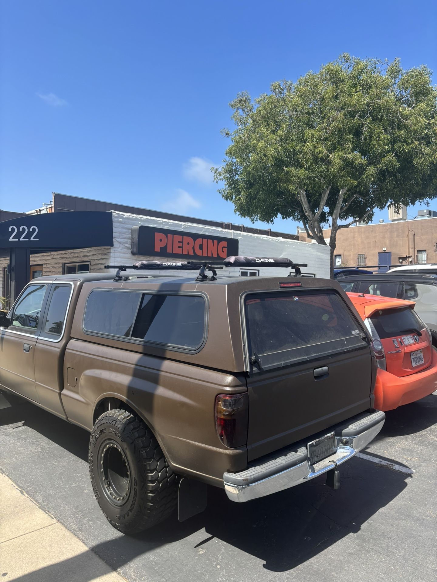 Camper Shell With Dakine Roof Racks