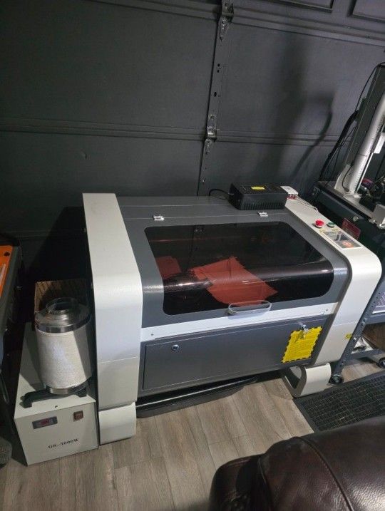 50W CO2 Laser Bed