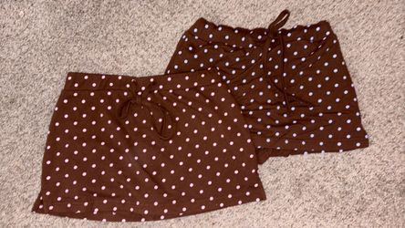 Brown Mini skirt